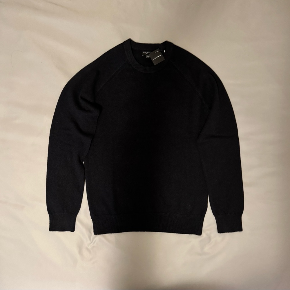 Club Monaco Black Crewneck Pullover Sweater